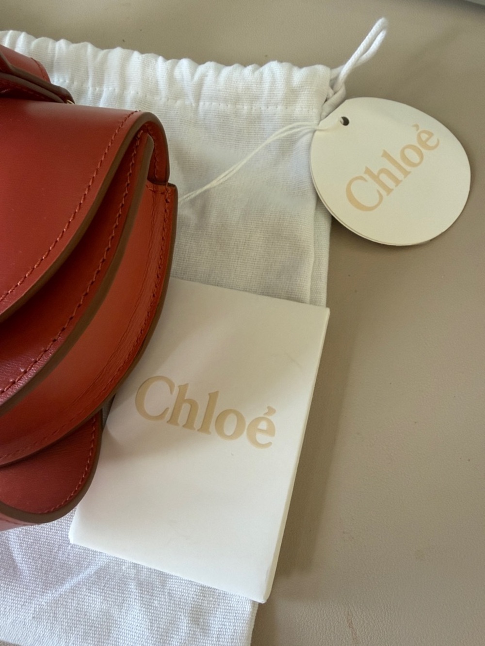 CHLOE Marcie Mini Flap Leather Crossbody - Picture 6 of 13